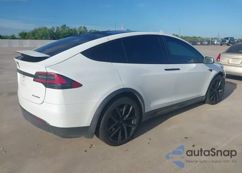 2020 Tesla Model X z USA, uszkodzony, nr VIN 5YJXCAE21LF248236
